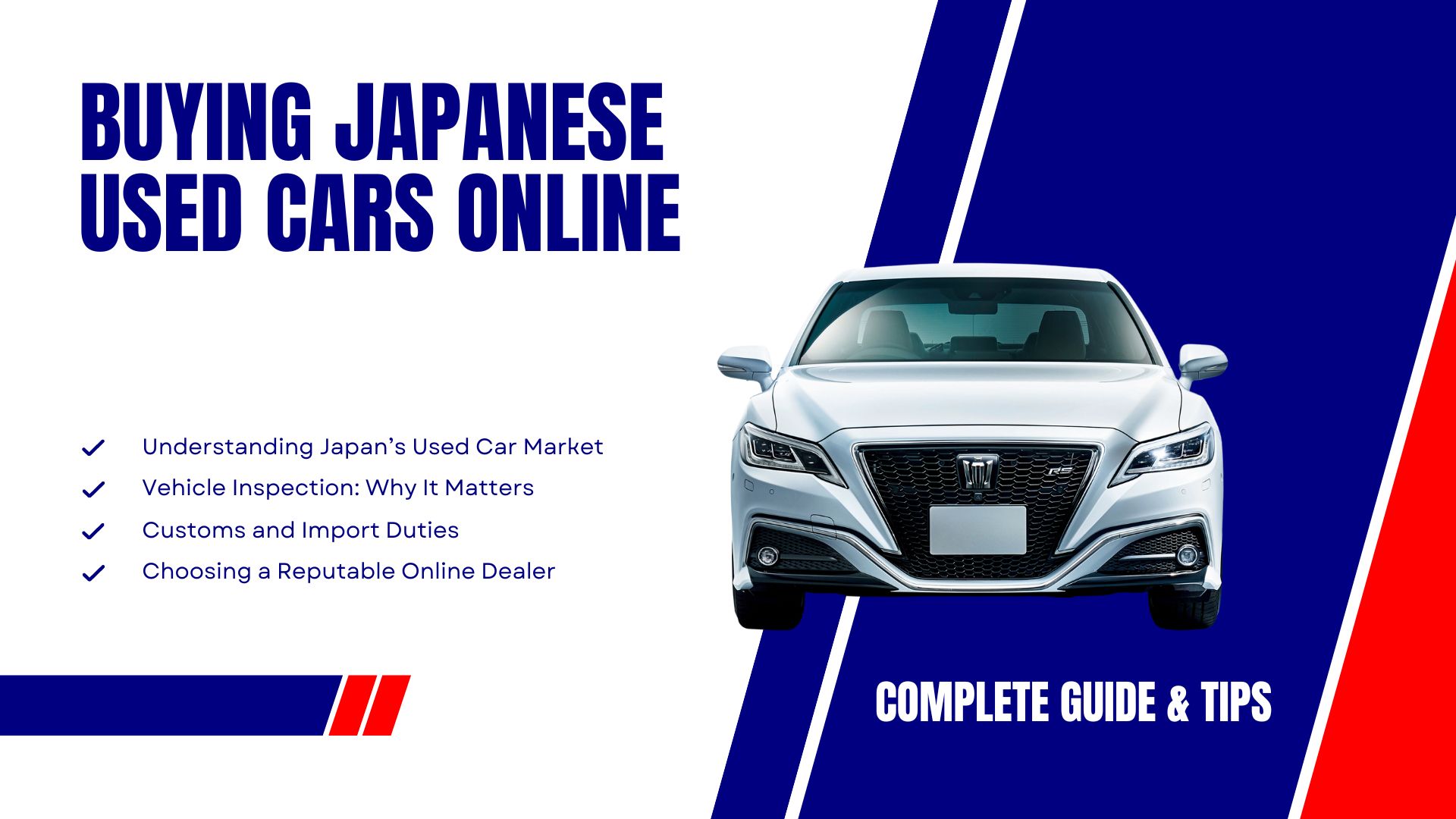 Buying Japanese Used Cars Online: A Comprehensive Guide