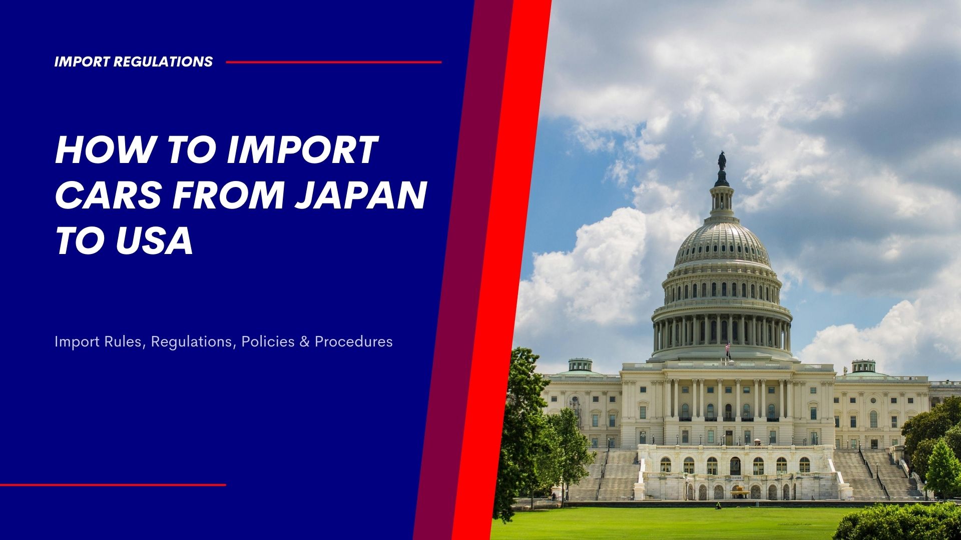 How to Import Cars from Japan to the United States